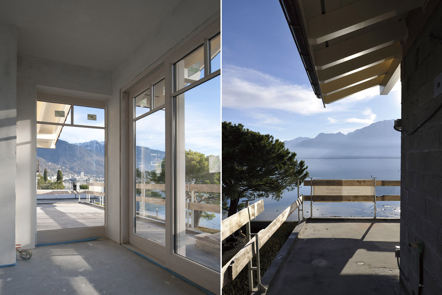 Agrandissement d'une villa à Montreux (VD)